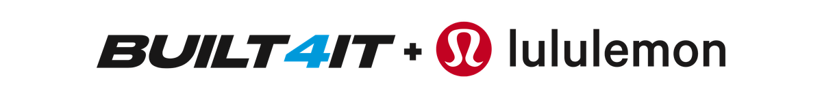 Built 4 It and Lululemon logos